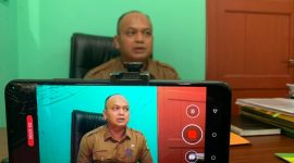 Kadisdukcapil Lingga Recky Sarman Timur (Foto : Zonamu/Wandi)