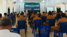 Sosialisasi Peningkatan Kapasitas Aparatur Pemerintahan Desa dan BPD se-Kecamatan Singkep (Foto : Zonamu/Wandi)
