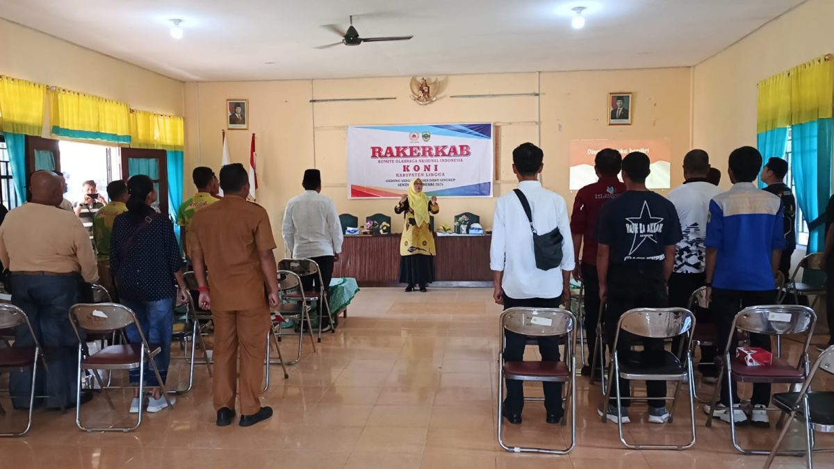 KONI Lingga Gelar Rakerkab, Bahas Penjaringan Calon Ketua Umum 2025-2029 | Foto : Zonamu/Wandi