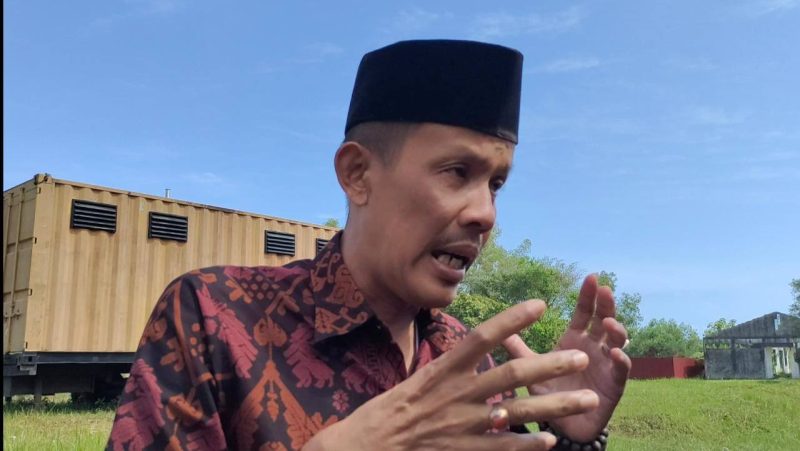 Sekda Lingga Armia (Foto : Zonamu/Wandi)