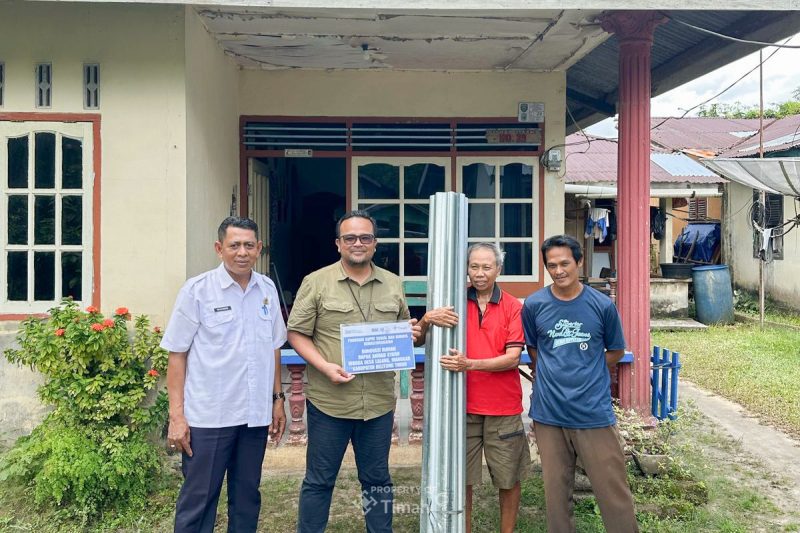 Program tanggung jawab sosial dan lingkungan, PT Timah komitmen bantu masyarakat di lingkar tambang | Foto: Zonamu/Humas PT Timah