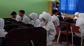 MA Al-Barakah Singkep Gelar Ujian Madrasah Berbasis Komputer | Foto : Zonamu/Vatawari