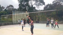 Atlet Voli JPS saat sedang berlatih | Foto : Paino