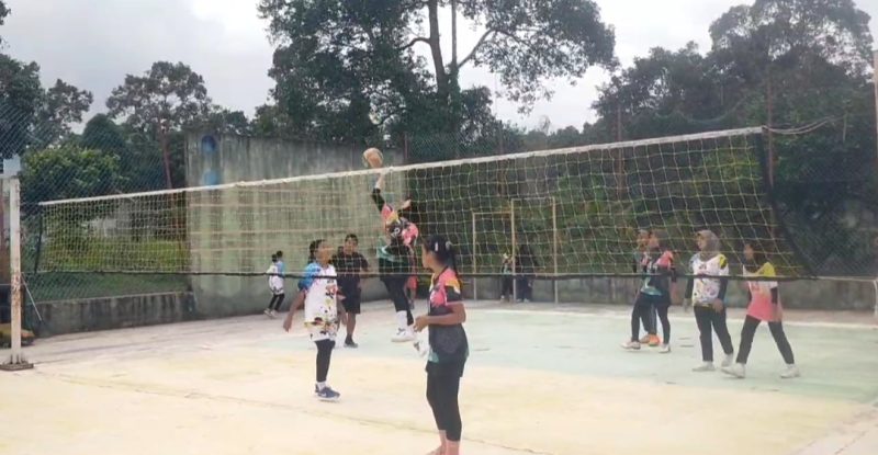 Atlet Voli JPS saat sedang berlatih | Foto : Paino