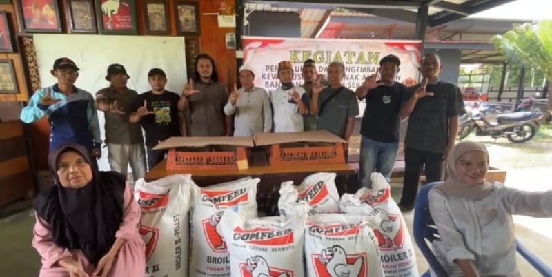 Pelaku Usaha Ternak Lingga Gelar Penyuluhan Pengembangan Kewirausahaan Ayam | Foto : Zonamu/Sucipto