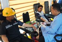Donor darah PT DAK Selindung, sebagai wujud peduli kesehatan masyarakat | Foto: Zonamu/Humas PT Timah