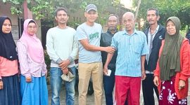 Dinsos Lingga Pulangkan Lansia di Dabo ke Keluarganya di Tanjungpinang (Foto : Zonamu/Imam)