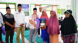 Bupati dan Wakil Bupati Lingga safari ramadahn di Desa teluk | foto : Zonamu/Diskominfo Lingga