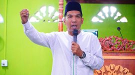 Wabup Lingga saat berikan kata sambutan | foto : Zonamu/Indra