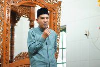 Wabup Lingga Novrizal saat memberikan kata sambutan | foto : Zonamu/Diskominfo Lingga