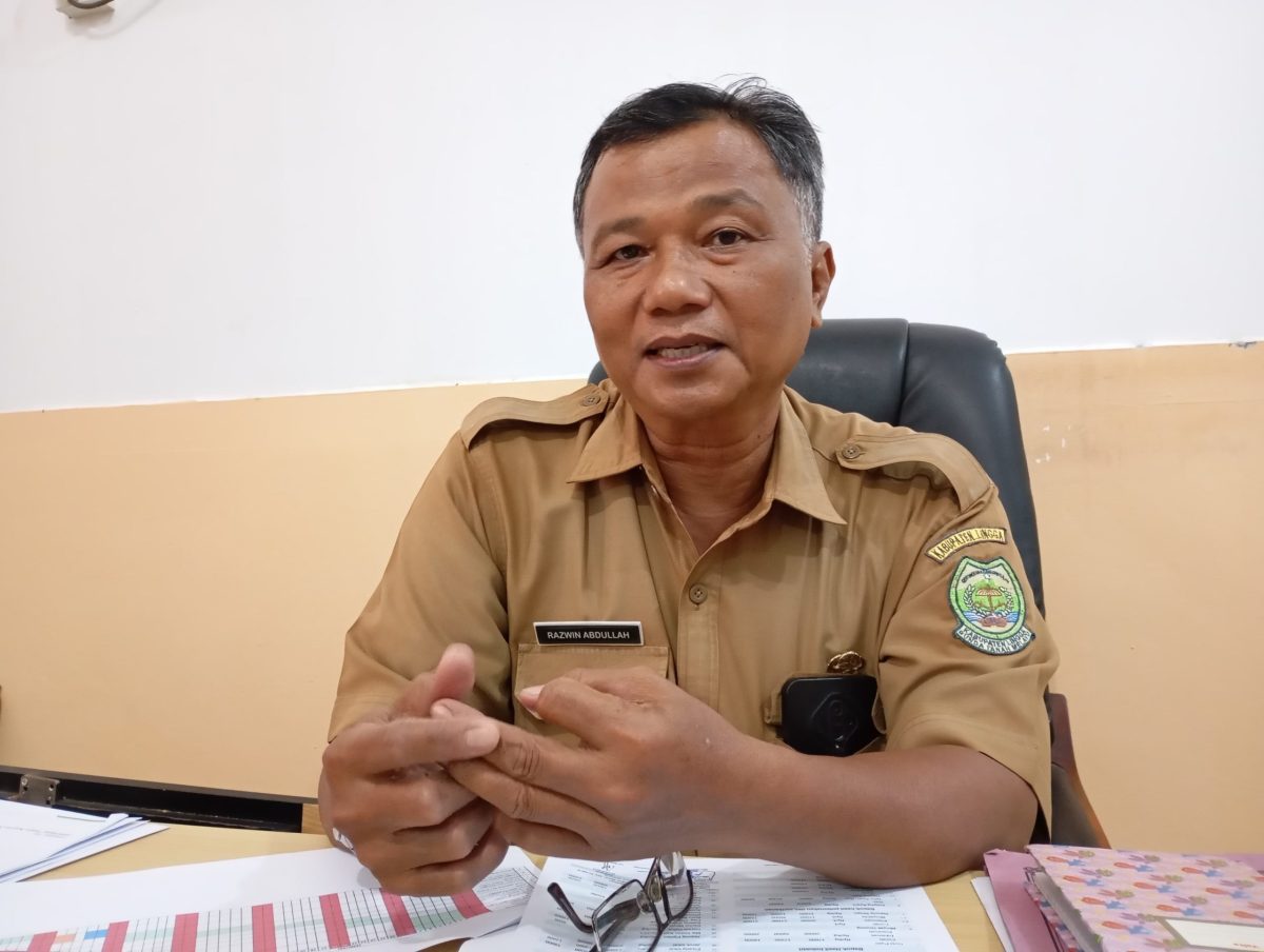 Kabid Perdagangan Razwin Abdullah | foto : Zonamu/Wandi