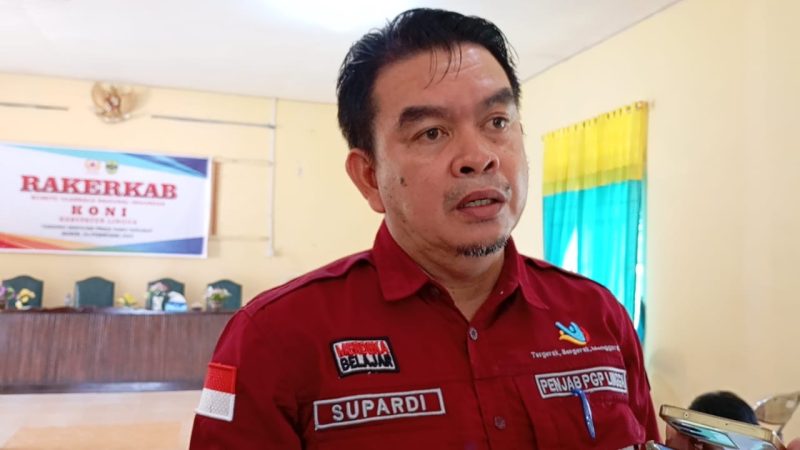 Sekertaris Disdikpora Lingga Supardi | Foto : Zonamu/Wandi