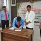 BUMD dan Kejari Lingga Tandatangani MoU untuk Penguatan Hukum dan Keuangan | foto : Zonamu/Wandi