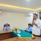 Direktur BUMD Lingga M. Syahrial saat memberikan kata sambutan di kegiatan penandatangan dengan Kejari Lingga | foto : Zonamu/Wandi