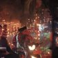 Antusias Warga Dabo Singkep Sambut Malam Tujuh Likur, Gerbang Lampu Colok Hingga Makan Bersama | Foto : Zonamu/Wandi