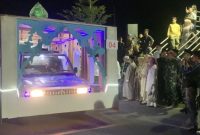 Potret perayaan malam takbiran di Dabo Singkep | foto : Zonamu/Wandi