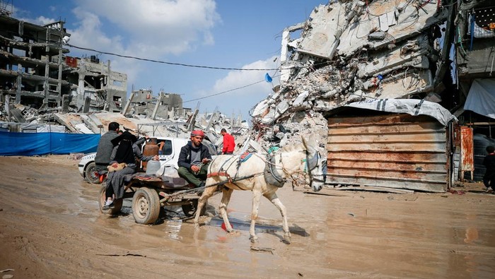 Suasana di Gaza | foto : zonamu/mahmoud isa