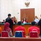 Suasana persidangan, agenda pembacaan tuntutan tiga terdakwa penyelundup 106 Kg narkoba jenis sabu | Foto: Rian