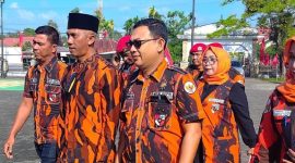 Ormas PP saat akan melaksanakan pelantikan | Foto : Zonamu/Arman