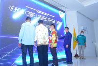 Potret launching aplikasi SIAP E oleh Bupati Lingga pada 2022 | Foto : Zonamu/Diskominfo Lingga
