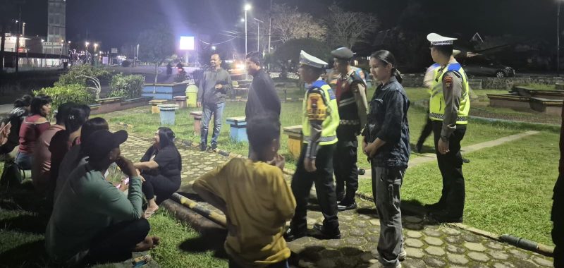 Polres Lingga Gencarkan Patroli Cipkon Serentak | Foto : Zonamu/Suji