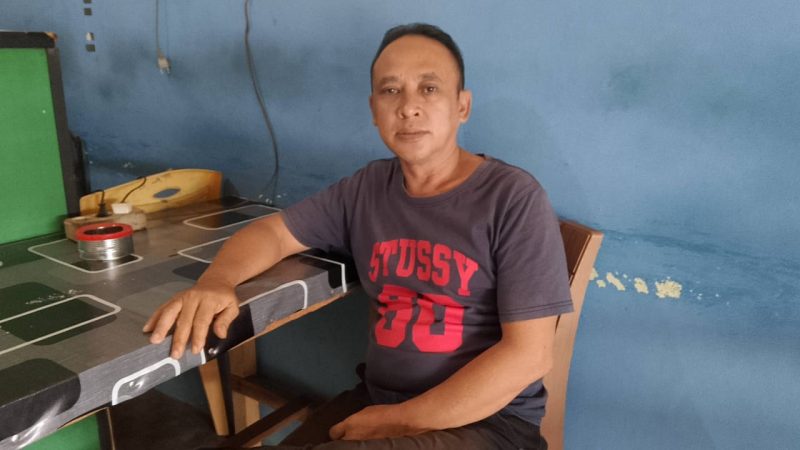Ketua Projo Kabupaten Lingga, Selamat Riyadi | Foto : Zonamu/Riyadi