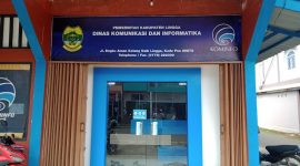 Kantor Diskominfo Lingga | Foto : Zonamu/Wandi
