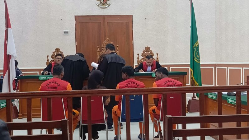 3 WNA India terancam hukuman mati kembali jalani sidang lanjutan | Foto: A.B