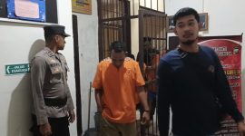 Empat tersangka saat digiring pihak kepolisian | Foto : Zonamu/Wandi