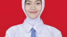 Zahwa Nuriatul Rohmah, siswi SMAN 1 Singkep (Smansa Singkep), Kabupaten Lingga | Foto : Zonamu/Ist