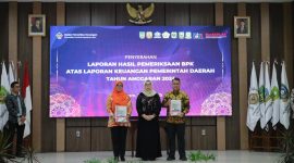 Delapan Kali Berturut, Pemkab Lingga Kembali Raih Opini WTP dari BPK | Foto : Zonamu/Ist