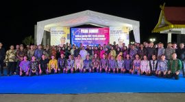 Malam Pisah Sambut Kabandara Dabo Singkep yang baru | Foto : Zonamu/Wandi