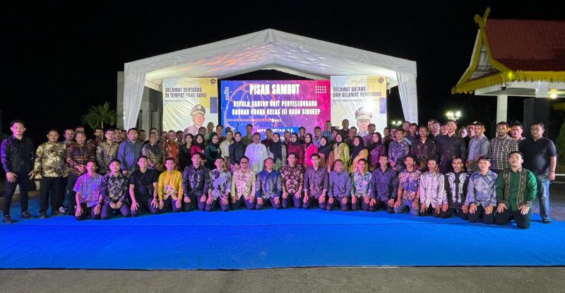 Malam Pisah Sambut Kabandara Dabo Singkep yang baru | Foto : Zonamu/Wandi