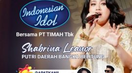 PT Timah menggelar nonton bareng di tiga kabupaten/kota, untuk mendukung talenta muda Provinsi Kepulauan Bangka Belitung, Shabrina Leanor yang sedang berlaga dalam Grand Final Indonesia Idol | Foto: Zonamu/Humas PT Timah