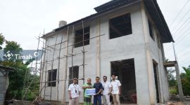 PT Timah bantu sarana prasarana rumah ibadah, sebagai wujud dukungan kehidupan sosial dan keagamaan masyarakat | Foto: Zonamu/Humas PT Timah