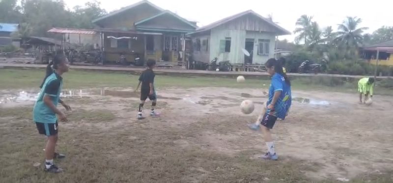 Herisusanti dan Nurmalisa saat sedang berlatih | Foto : Zonamu/Jajun