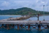 Potret Pelabuhan Desa Pekajang | Foto : Zonamu/Rajab