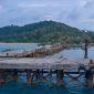 Potret Pelabuhan Desa Pekajang | Foto : Zonamu/Rajab