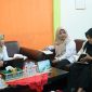 Ketua PKK Kabupaten Lingga Maratusholiha Nizar saat mengikuti zoom | Foto : Zonamu/Diskominfo