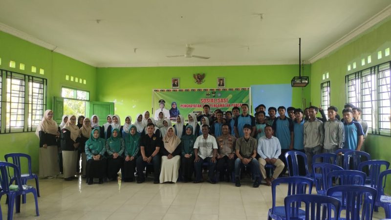 Pelajar di Singkep Barat Disulut Semangat Tolak Narkoba dan Kenakalan Remaja | Foto : Zonamu/Wandi