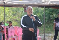Kapolres Lingga AKBP Pahala M. Nababan saat membuka kegiatan | Foto : Zonamu/Humas