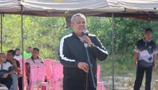 Kapolres Lingga AKBP Pahala M. Nababan saat membuka kegiatan | Foto : Zonamu/Humas
