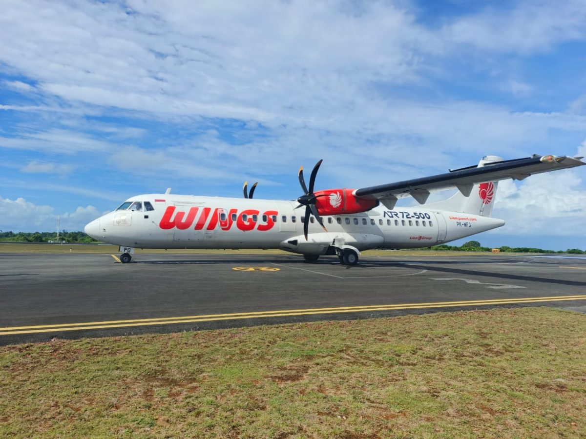 Wings Air Resmi Terbang Perdana dari Bandara Dabo | Foto : Zonamu/Wandi
