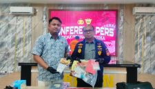 Konferensi Pers pengungkapan kasus penyelundupan sabu dalam kemasan kopi bubuk dan deodoran | Foto: Ami