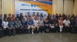 Program Timah mengajar sebagai wujud komitmen dalam mendukung pendidikan di wilayah operasional perusahaan PT Timah | Foto: Zonamu/Humas PT Timah