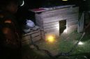 Petugas Damkar saat evakuasi ular di kandang ayam warga | Foto : Zonamu/Humas Damkar