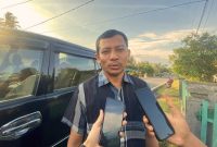 Kasi Pidum Kejari Lingga Dhonny Armandos saat dikonfirmasi | Foto : Zonamu/Yudiar