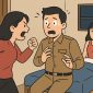 Ilustrasi perselingkuhan yang dibuat oleh AI | Foto : Zonamu/AI