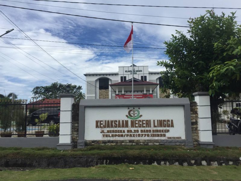 Kantor Kejaksaan Negeri Lingga | Foto : Zonamu/Wandi