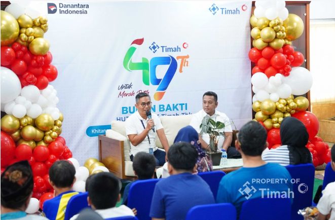 PT Timah gelar khitanan massal, donor darah dan juga pemeriksaan kesehatan gratis, dalam rangka menyambut HUT ke-49 | Foto: Zonamu/Humas PT Timah